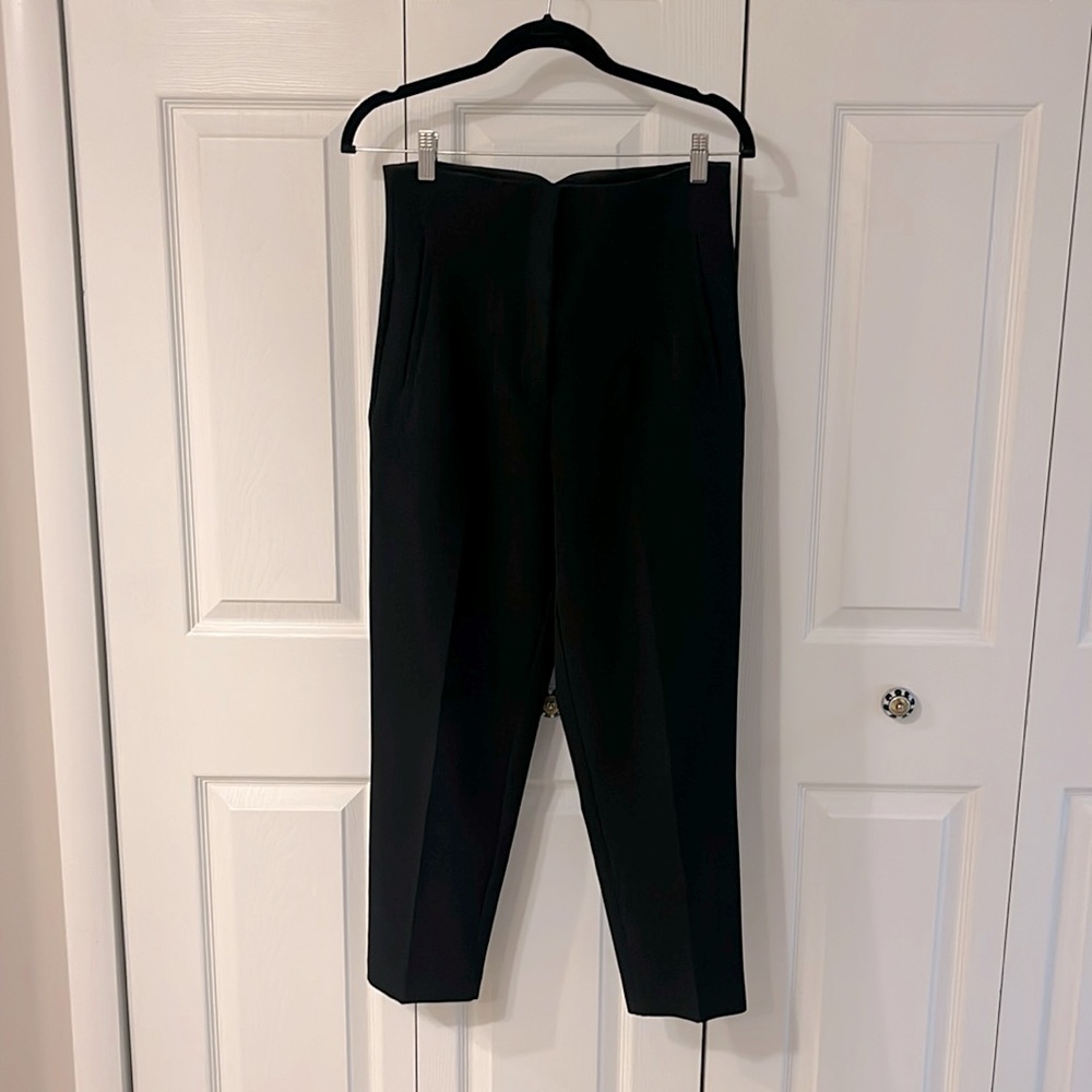 Zara Black Straight Leg Pants